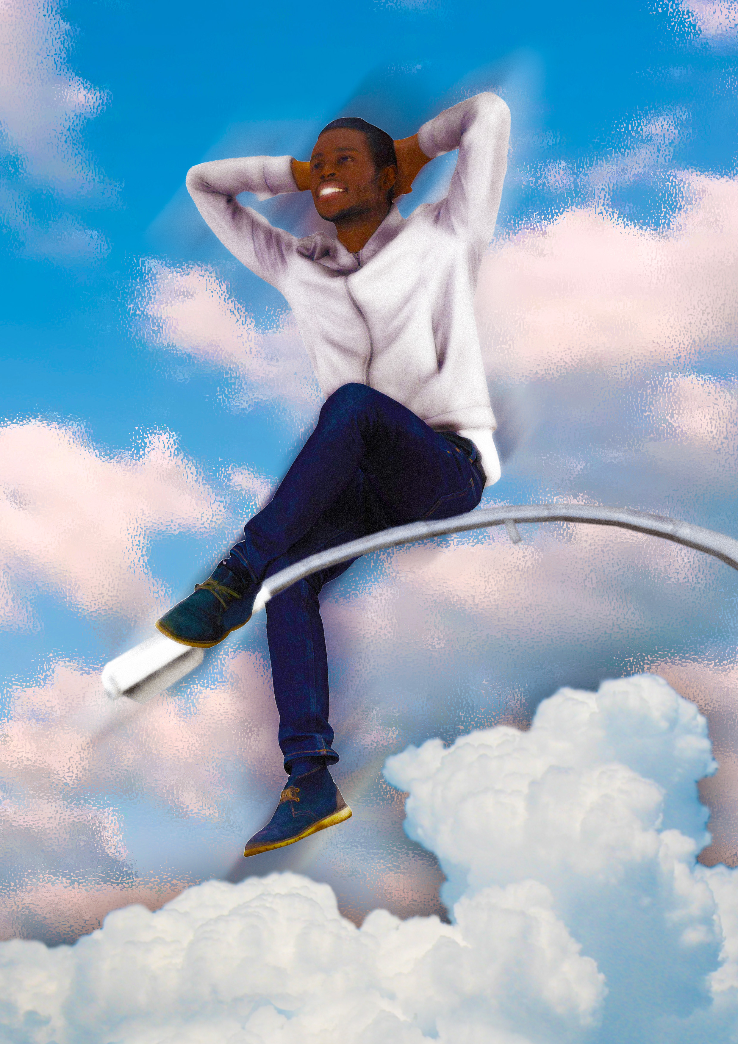 Photo composite graphic design piece